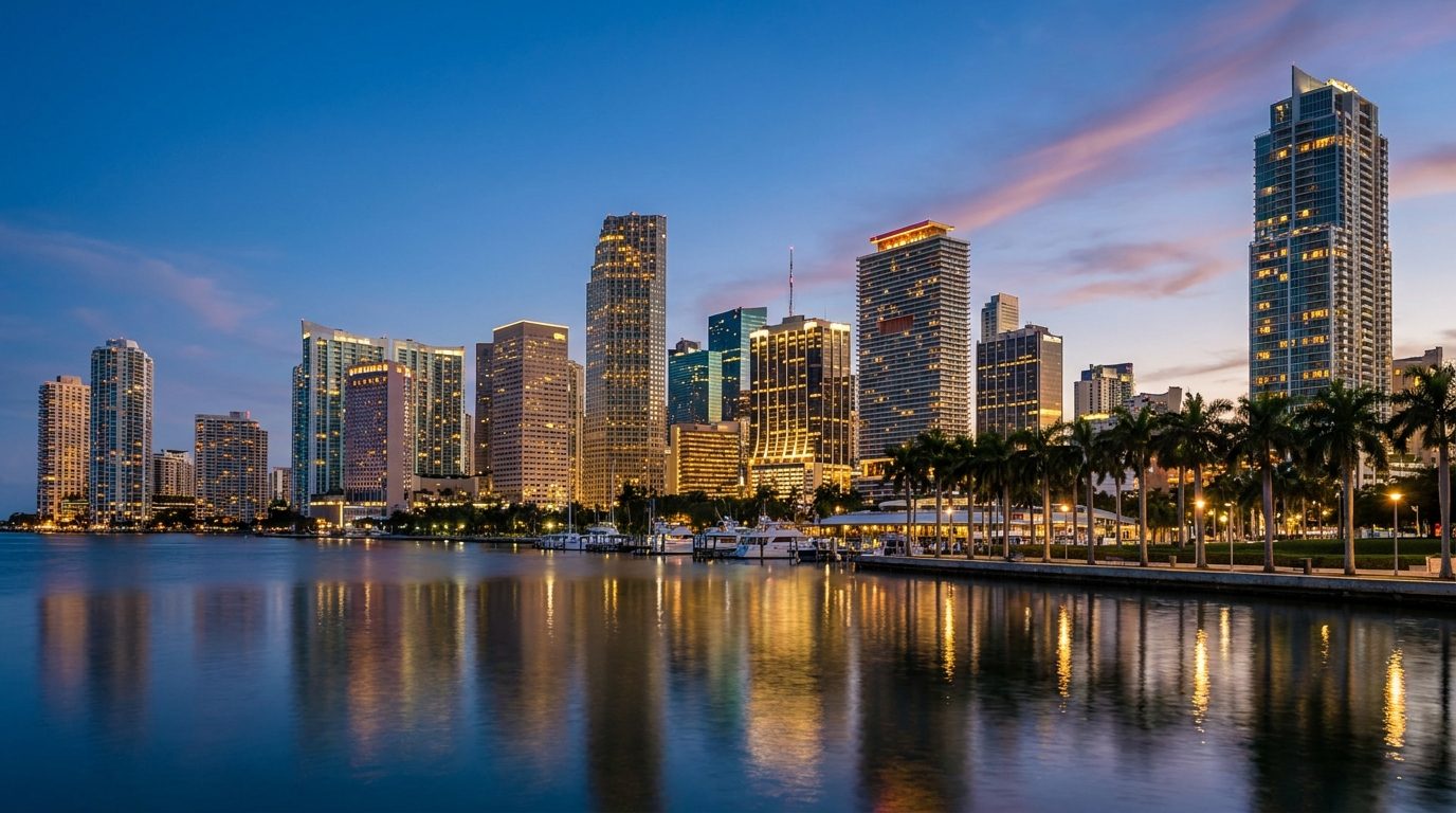 Skyline of Miami