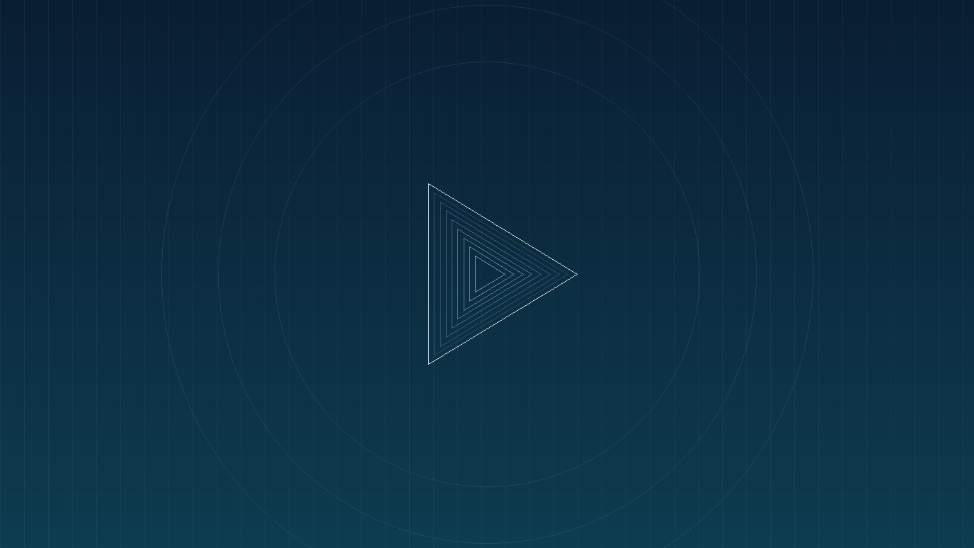 Grafica astratta con simbolo di riproduzione video